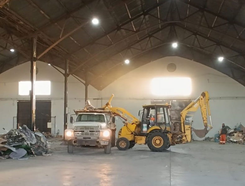 Limpieza y desmontes de fábricas